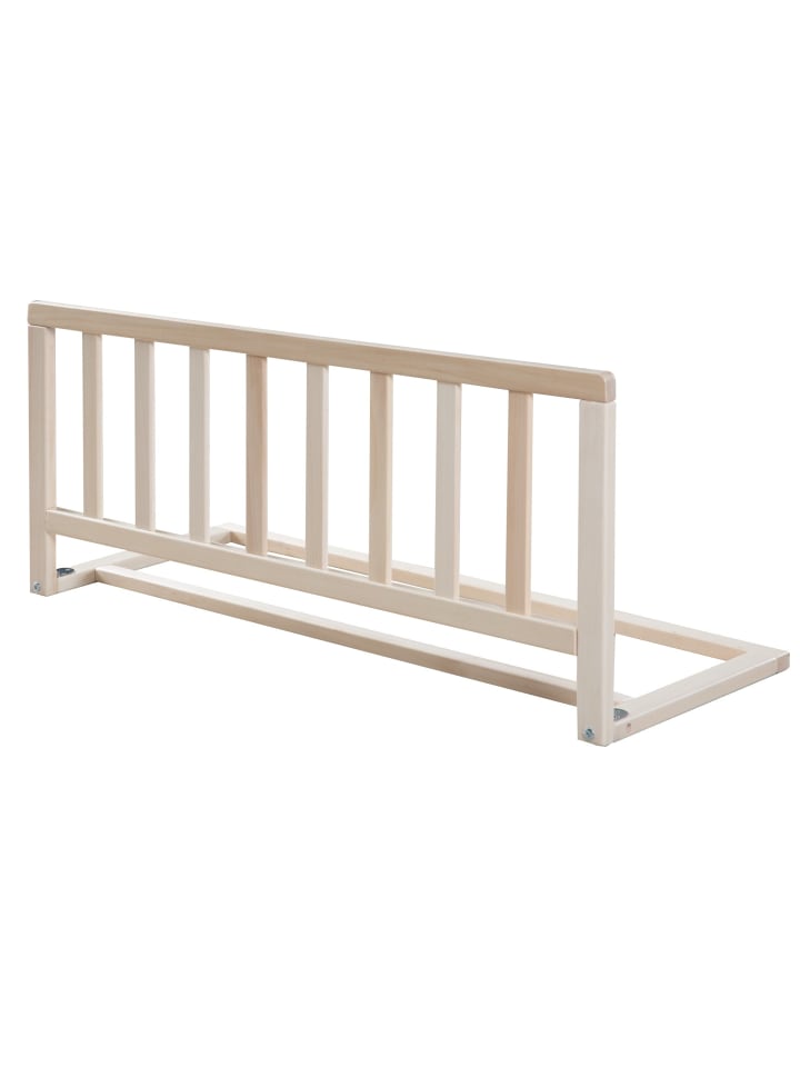 Bettschutzgitter 90 cm Holz natur Rausfallschutz ab 18 Monaten, einfache Montage