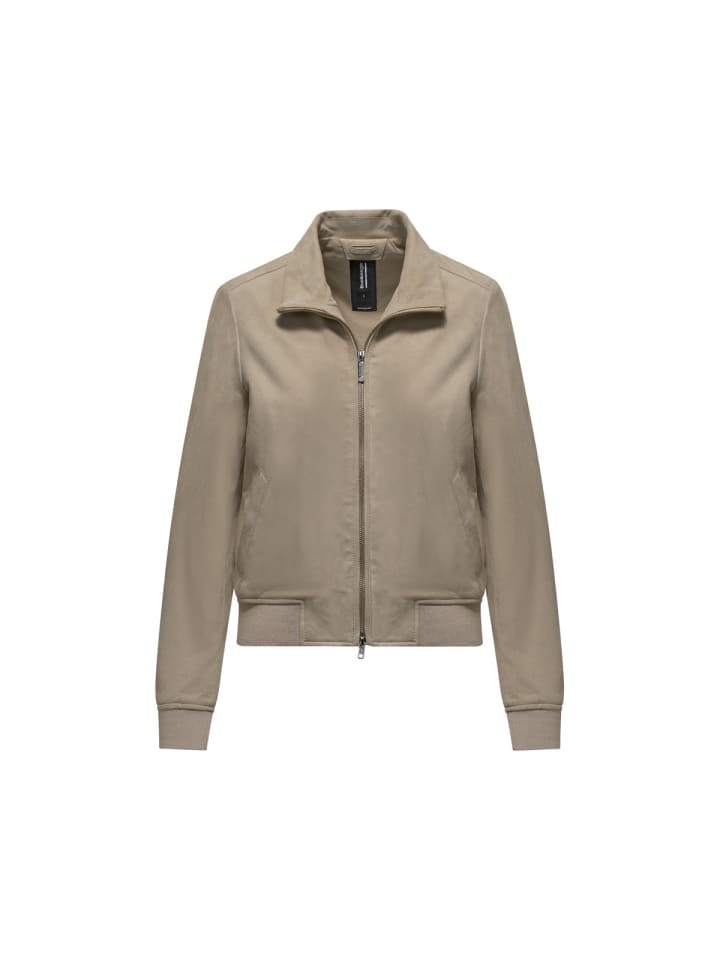 Lederjacke GIACCA in beige