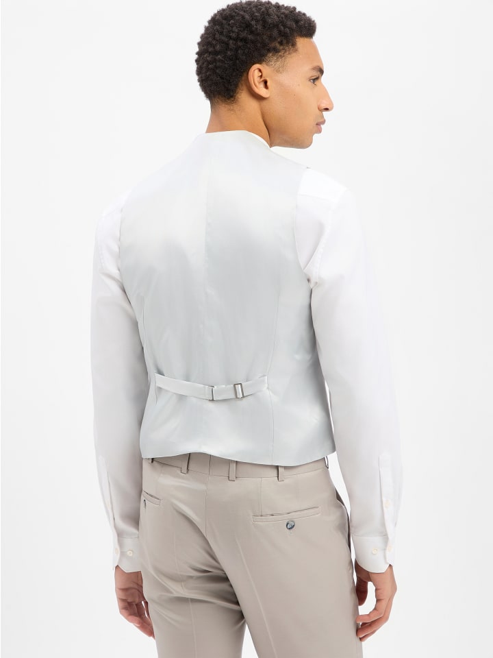 Baukasten-Weste in beige - 0001