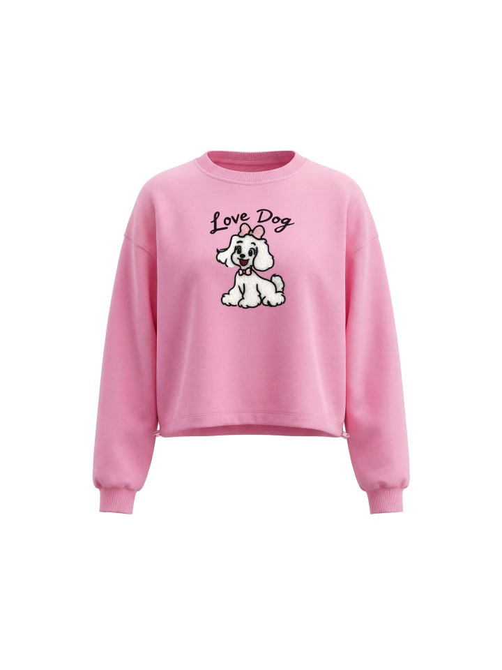 Women Sweatshirt in Pink