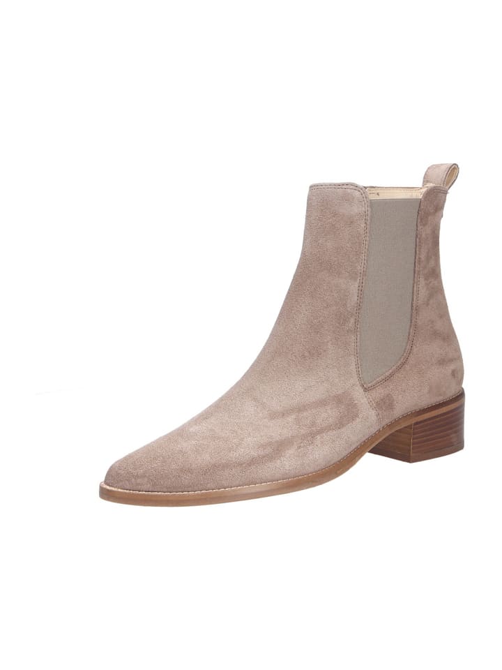 Stiefelette in beige