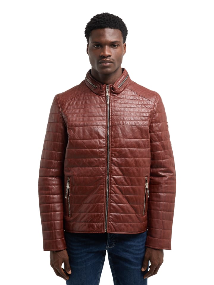 Lederjacke Stephan in Braun