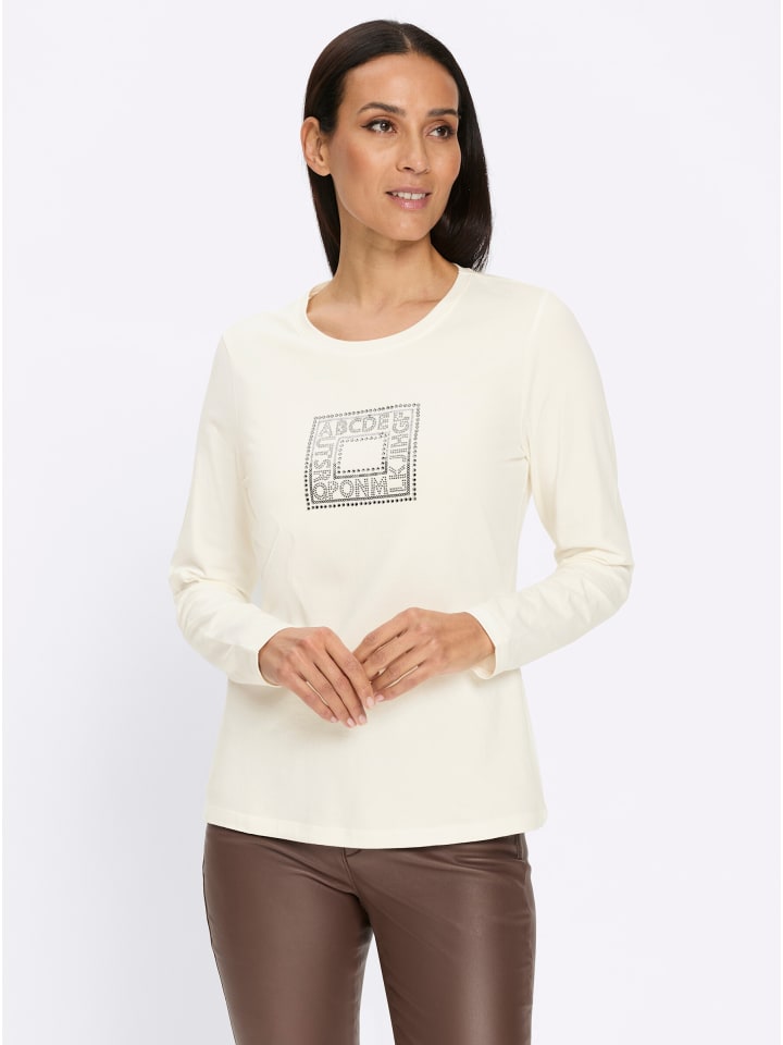 Shirt in ecru