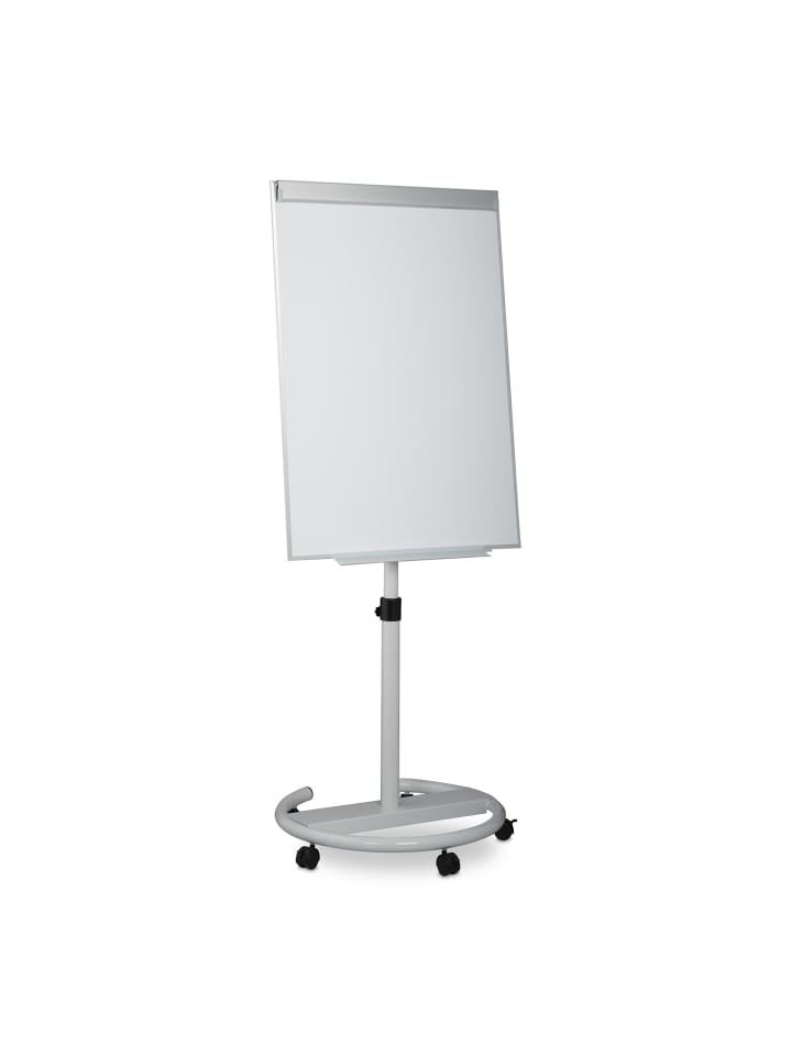 Flipchart Whiteboard in Weiß - (B)70 x (H)100 cm