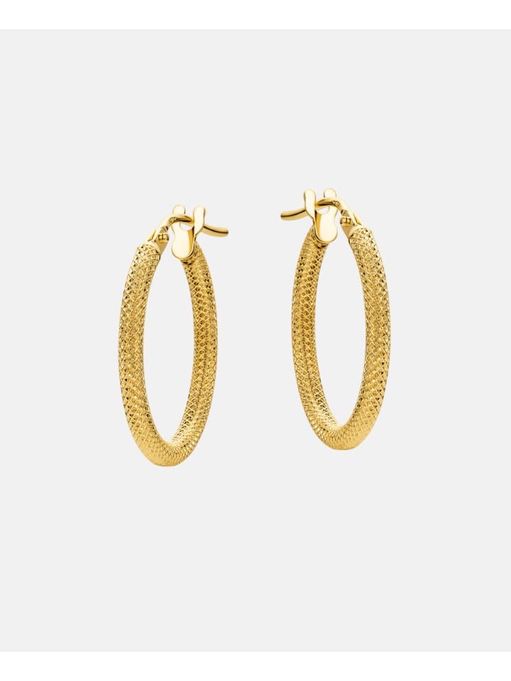 Creolen aus 375 Gelbgold