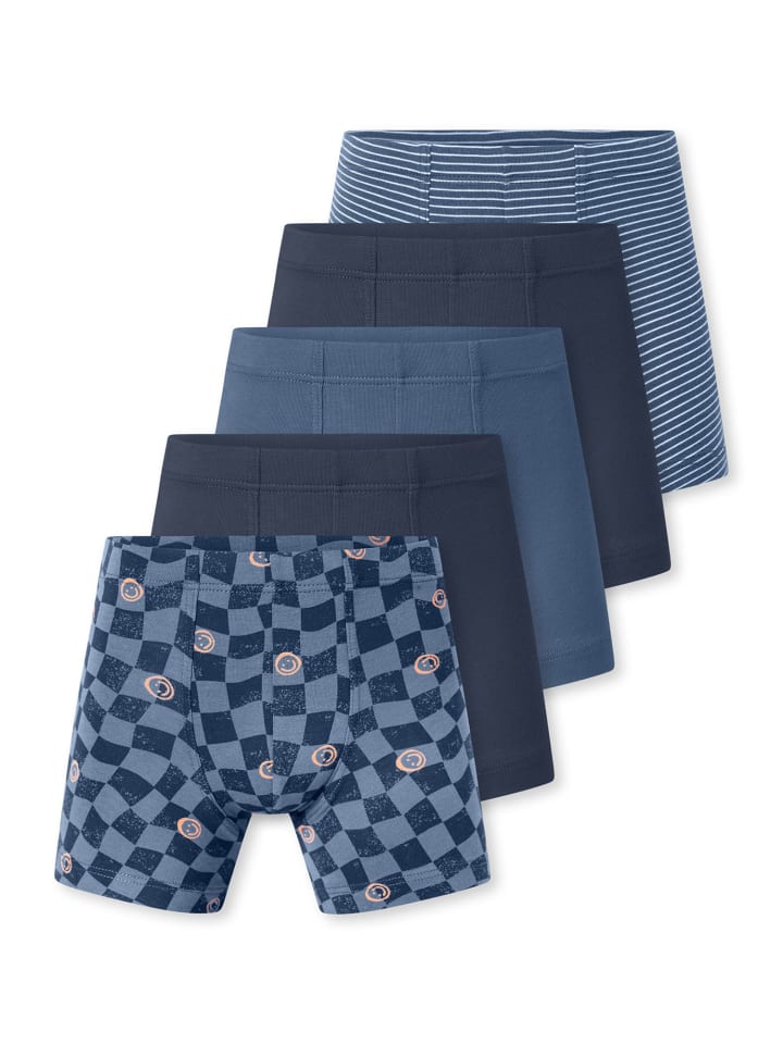 Trunk 955 Multi in blau-weiß gestreift, dunkelblau