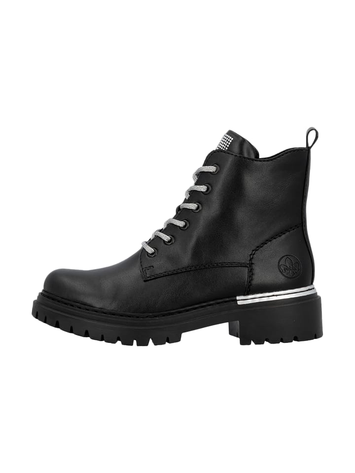Arbela Schnürstiefelette Schwarz