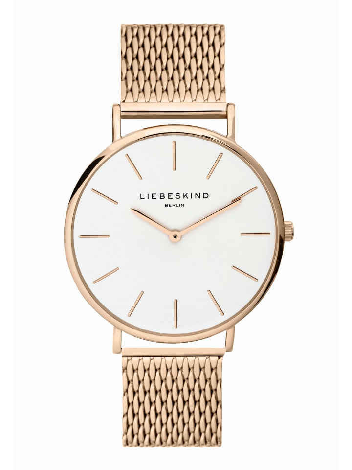 Armbanduhr The Timeless Scandinavian in rosé