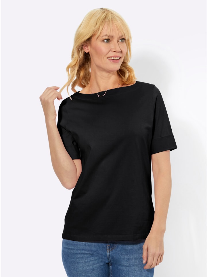 Shirt in schwarz