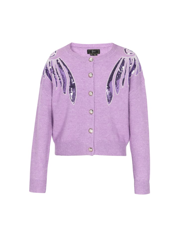 Women Cardigan in lilac