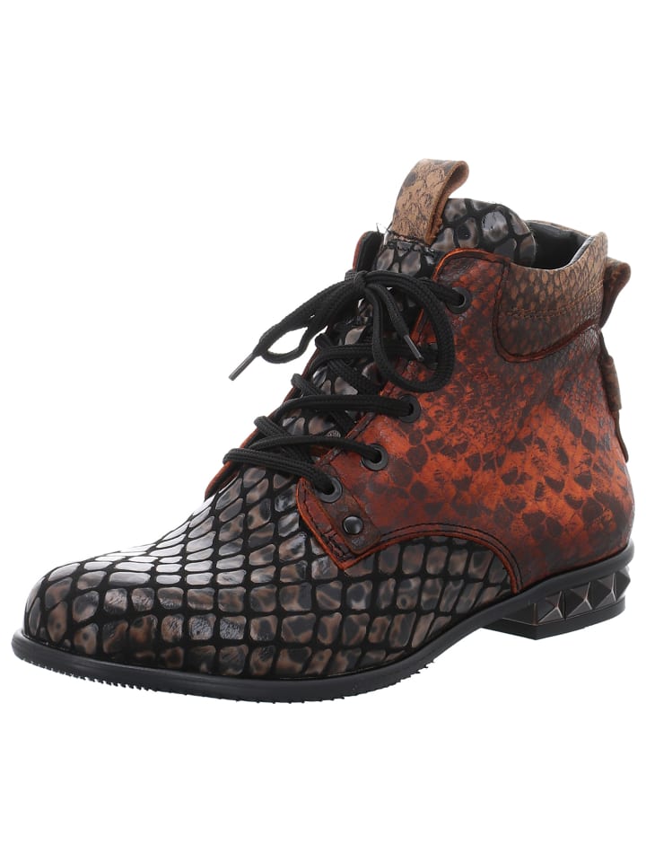 Stiefelette in schwarz