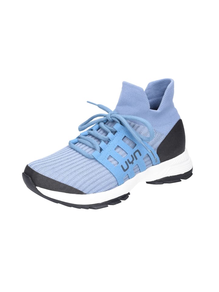 Schnürschuh in blau