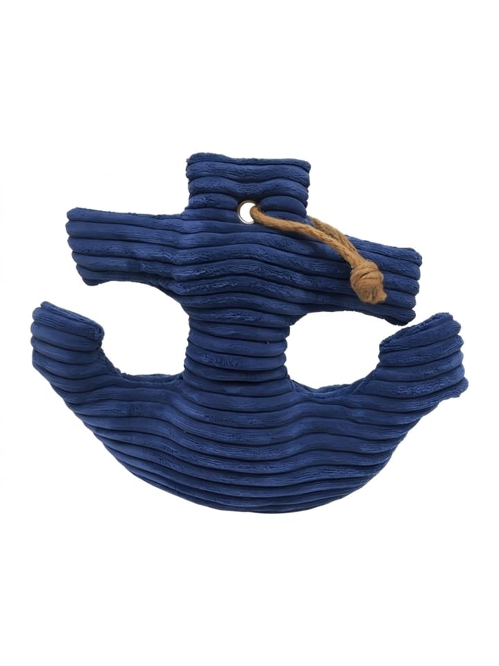Türstopper "Anker" in Dunkelblau - (B)42 x (H)38 x (T)28 cm