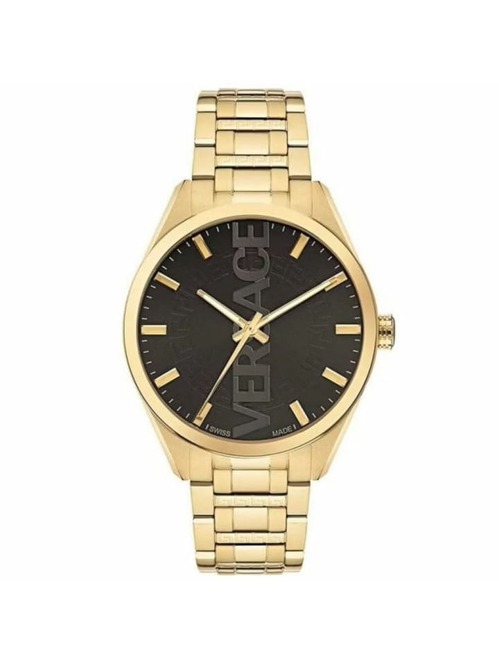 Quarzuhr für Herren in gold