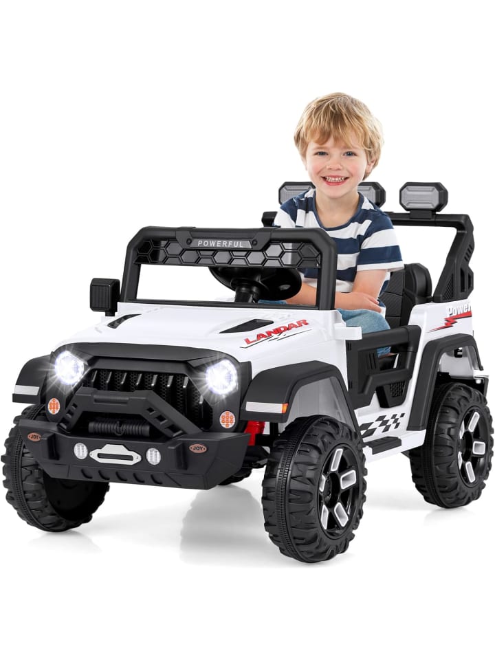 Elektroauto 12V Kinderauto ab 3 Jahre in Weiß