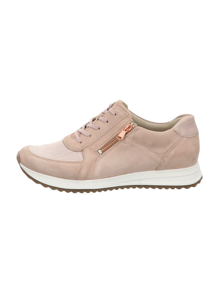 Komfort Schnürschuhe in Rosa