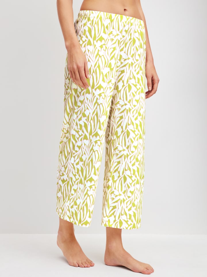 7/8-Pyjamahose in lemonade green
