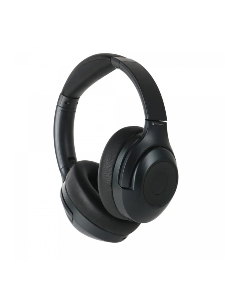 Kopfhörer ANC Sonic Aura drahtlose Over-Ear-Kopfhörer in Schwarz