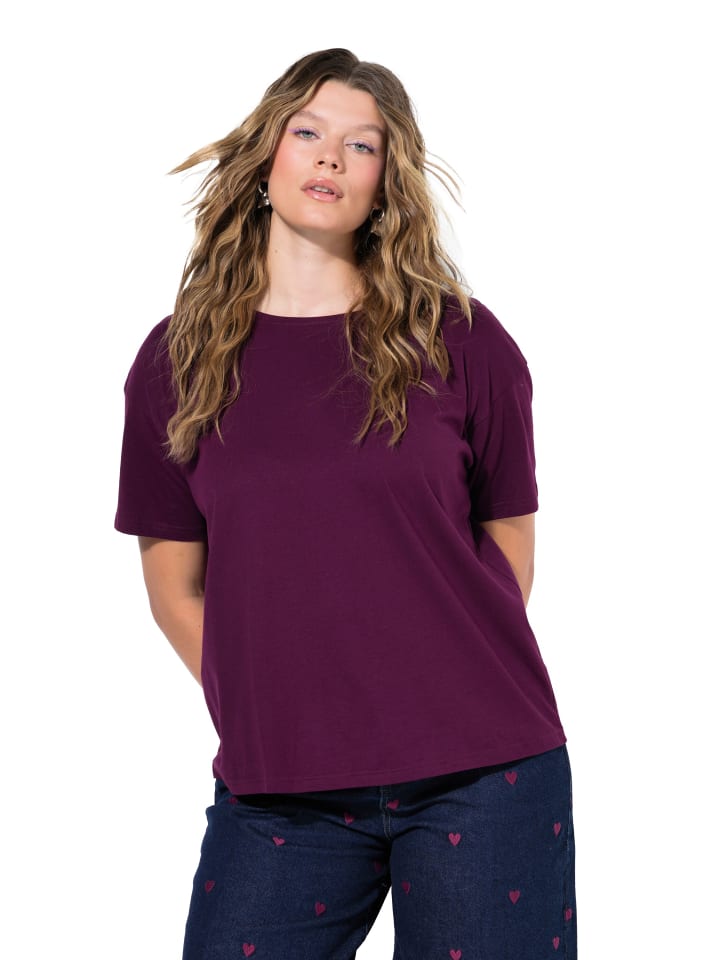 Shirt in brombeere