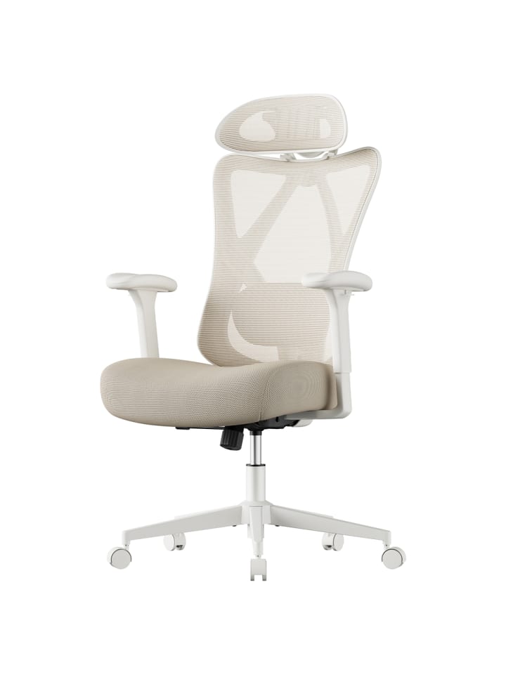 Bürostuhl Kime in Cappuccinobeige - (B)70 x (H)125 x (T)70 cm