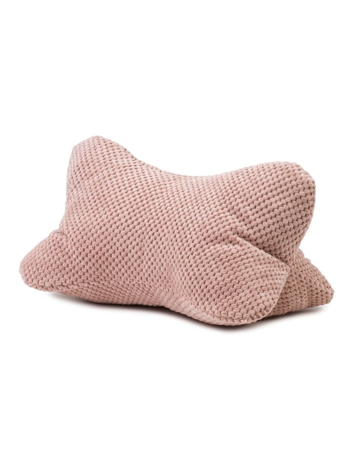 Leseknochen / Lesekissen Sven Ambiente Mikrofaser Altrosa