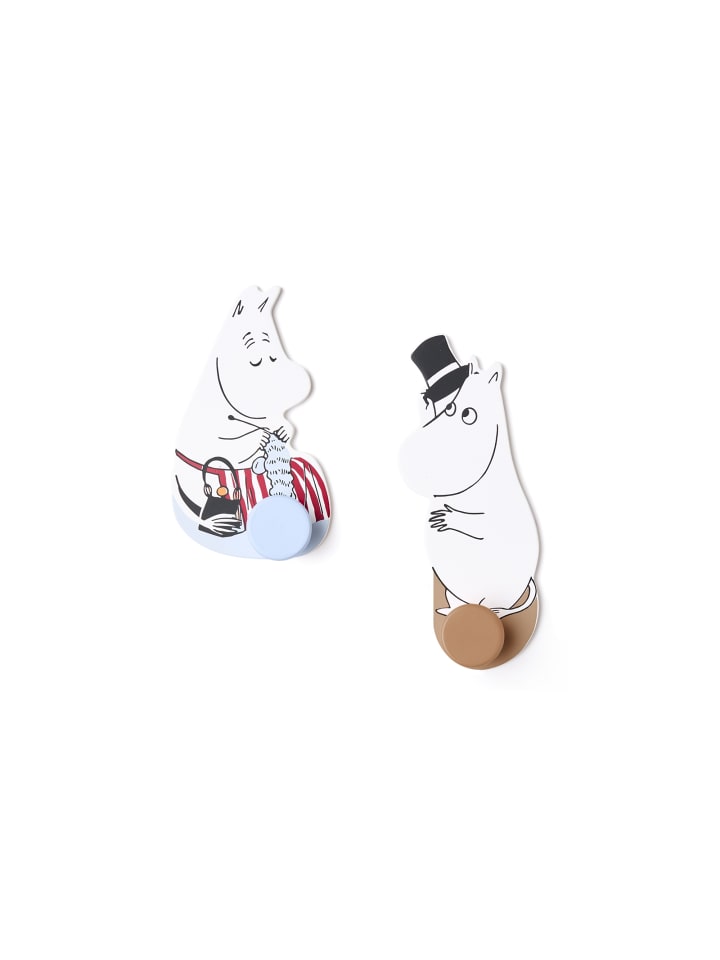 Kleiderhaken 2er-Set Mumin