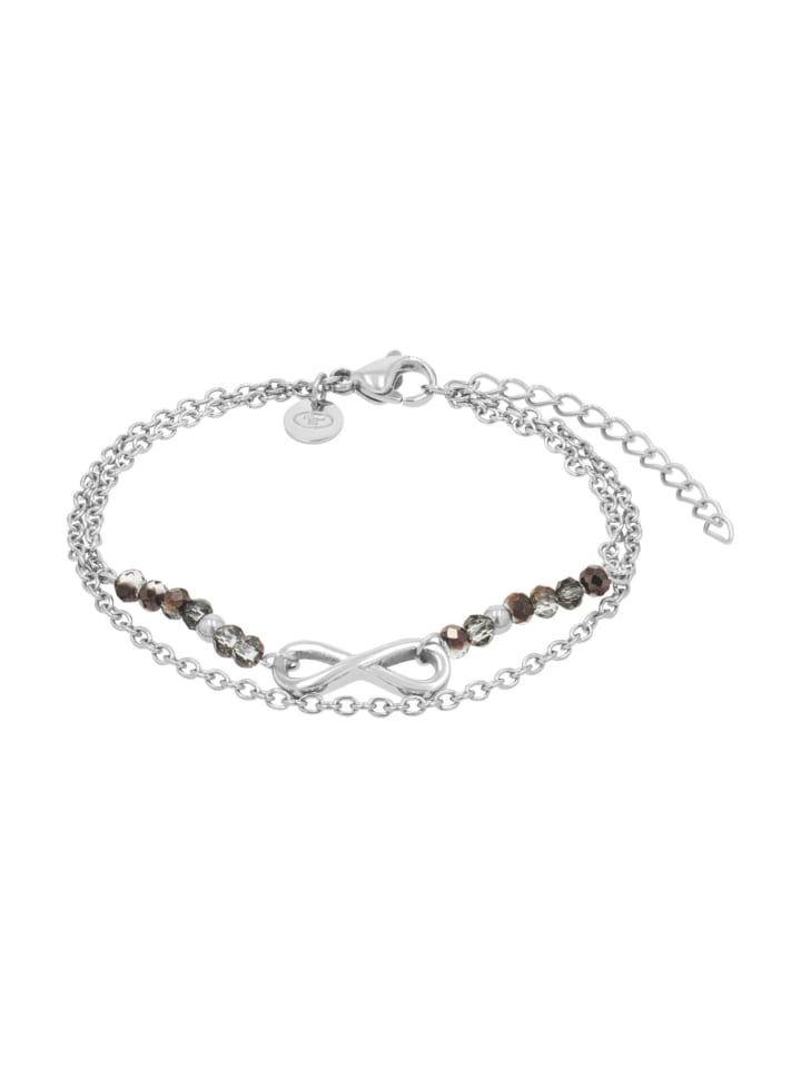 Armband Edelstahl in schwarz