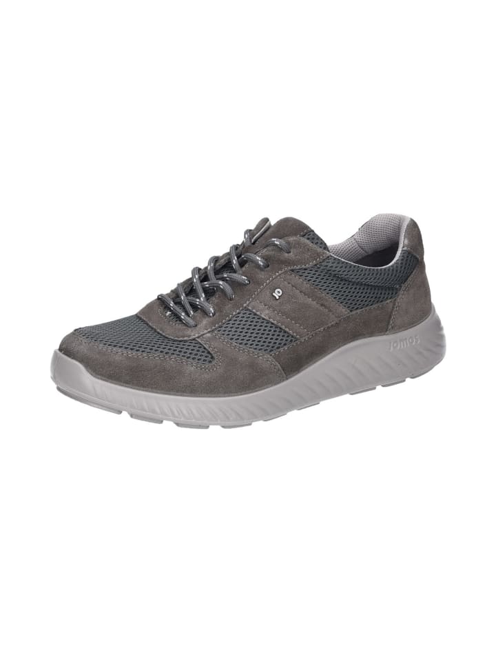 Schnürschuh in grau
