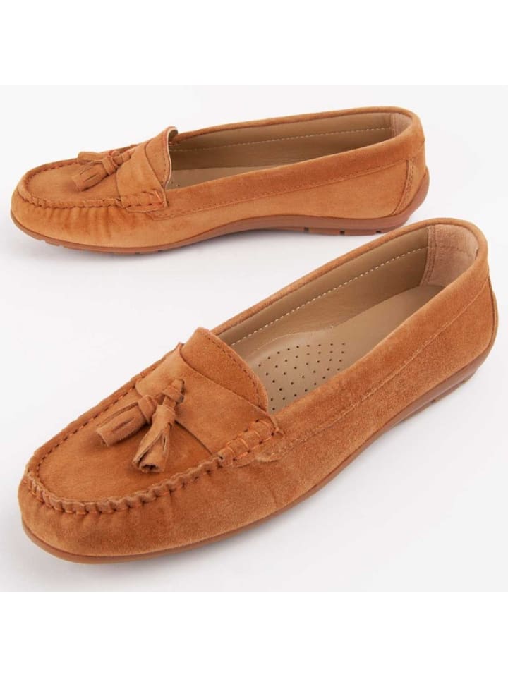 Mokassins Weiße Schuhe Meilis3 in Braun