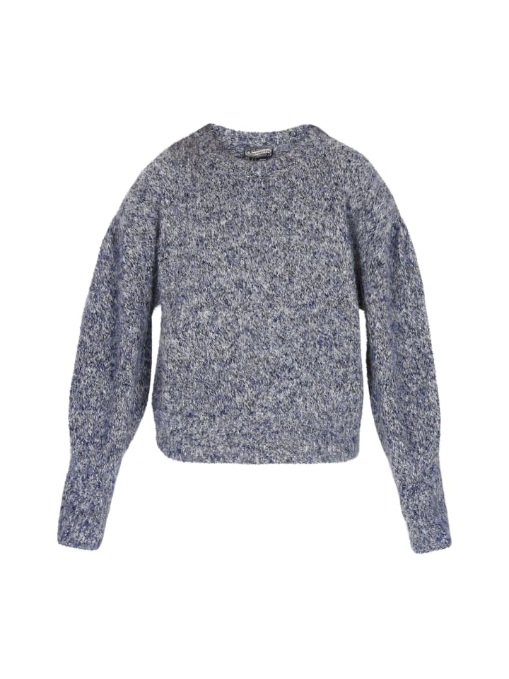 Women Sweater in navy melange