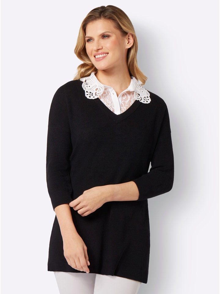 Einsteckkragen in weiß