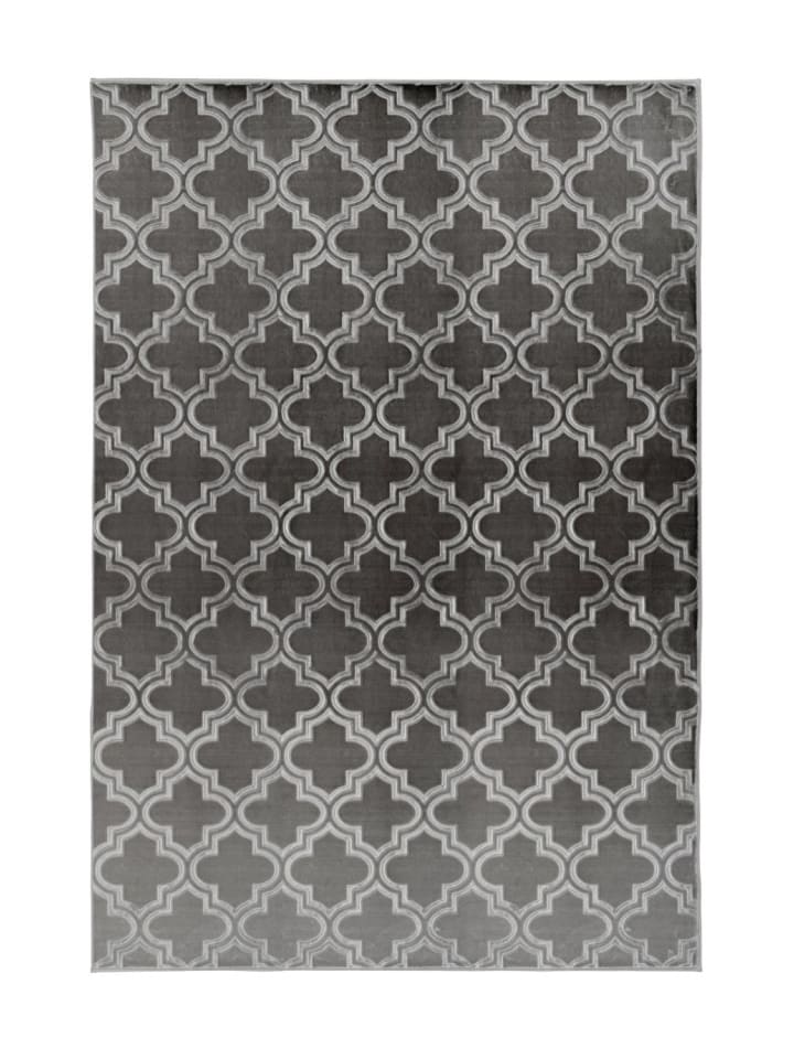 Kurzflor Teppich Manuel 125 in Anthrazit