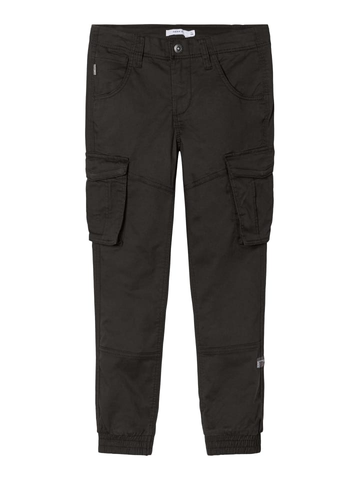 Cargohose in Black
