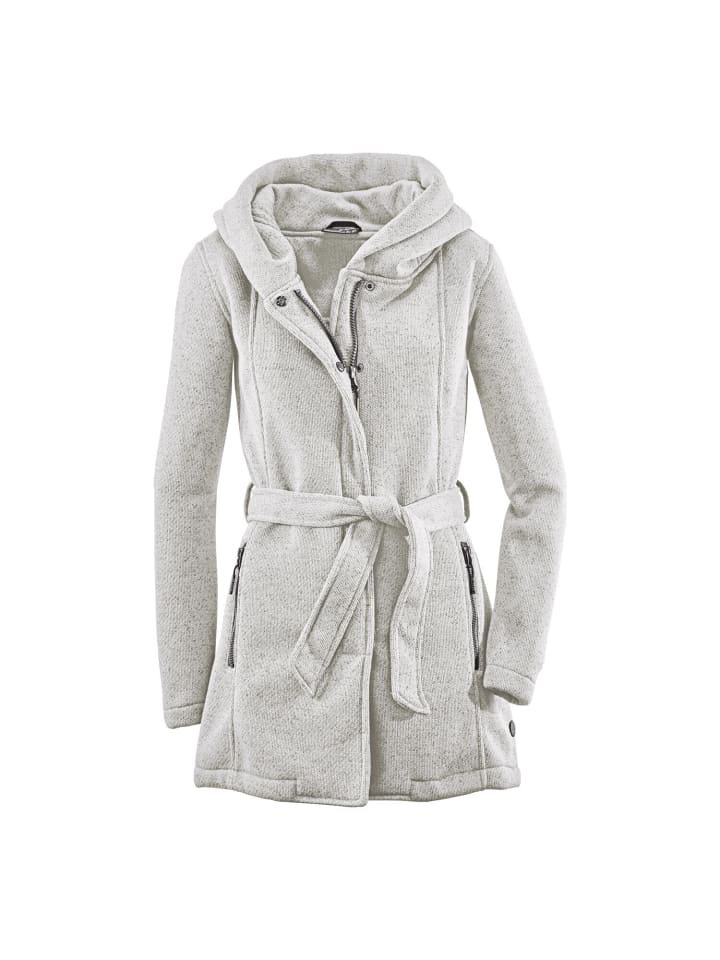 Parka Frydara in Weiß