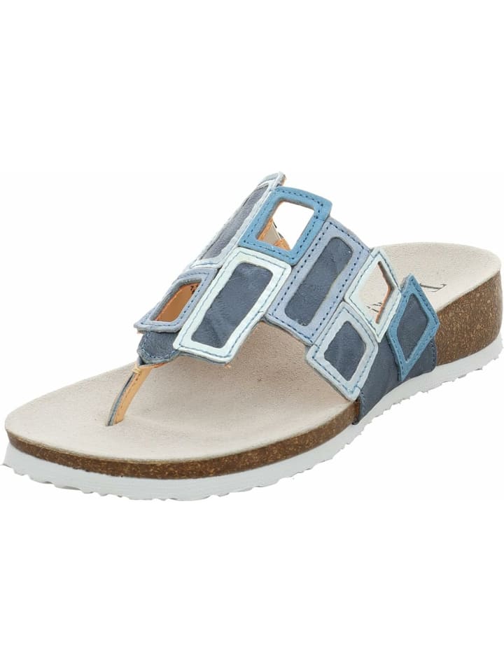 Zehentrenner für Damen in blau