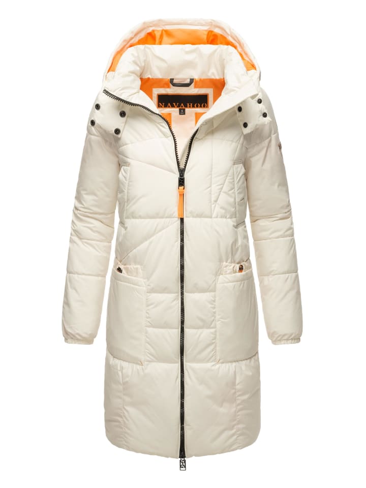 Steppmantel Bliblablubb 14 in Off White