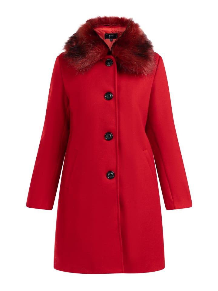 Damen Mantel in Rot