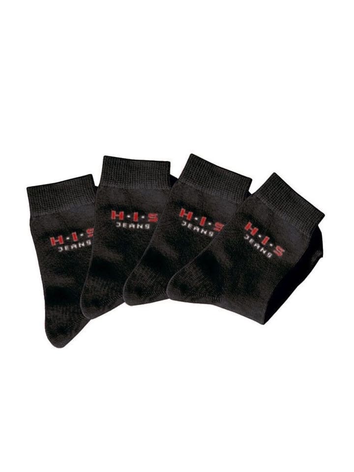 Basicsocken in schwarz