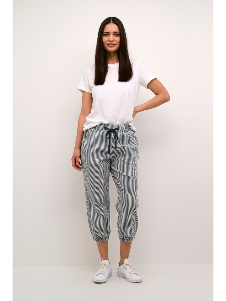 Hose KAnaya Relaxed fit in Midnight/White Stripe