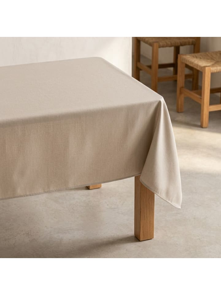 Tischdecke "Fons" in Stein