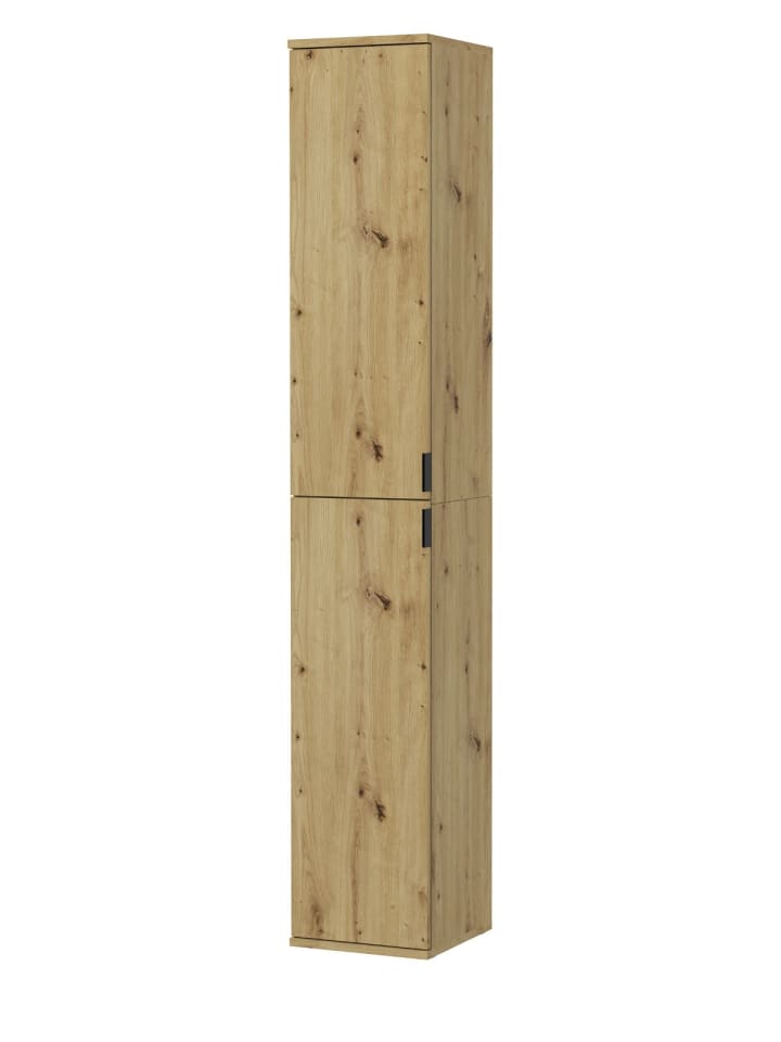Schuhschrank Eiche 30 cm, Flurschrank mit flexibler Inneneinteilung