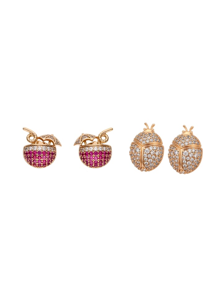 Women Earrings Set in gold