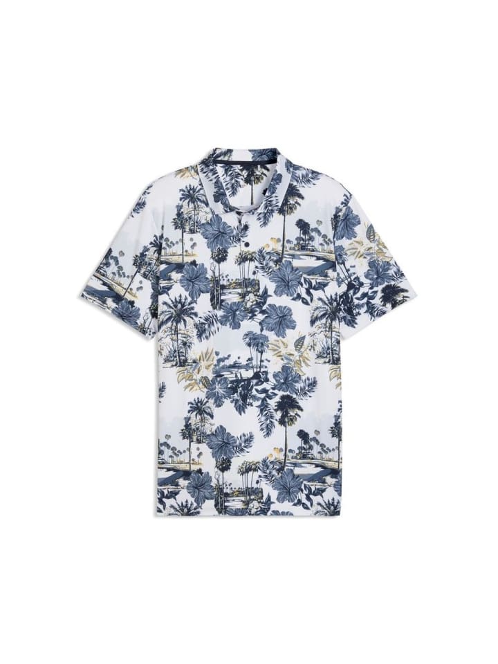 Polo "Cloudspun Palm Polo - BN" in Weiß