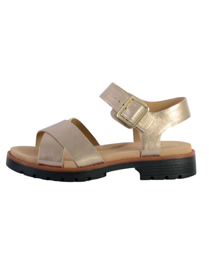 Ledersandalen „Orinoco Strap“ Grau