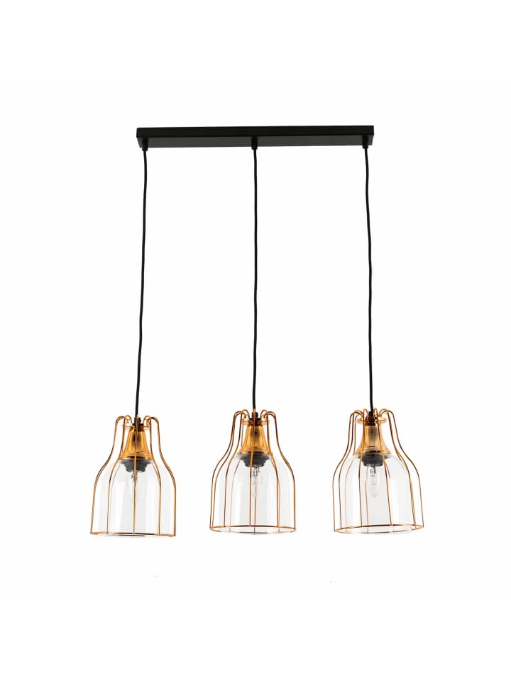 Pendelleuchte Ø 14 x (T)110 cm in Kupfer