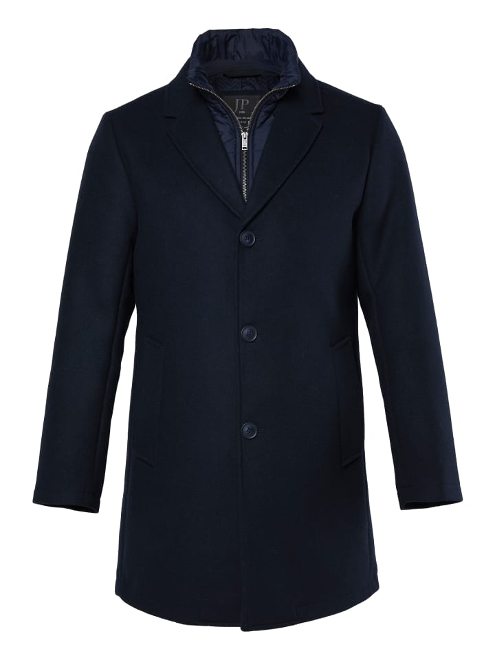 Kurzmantel in navy blau
