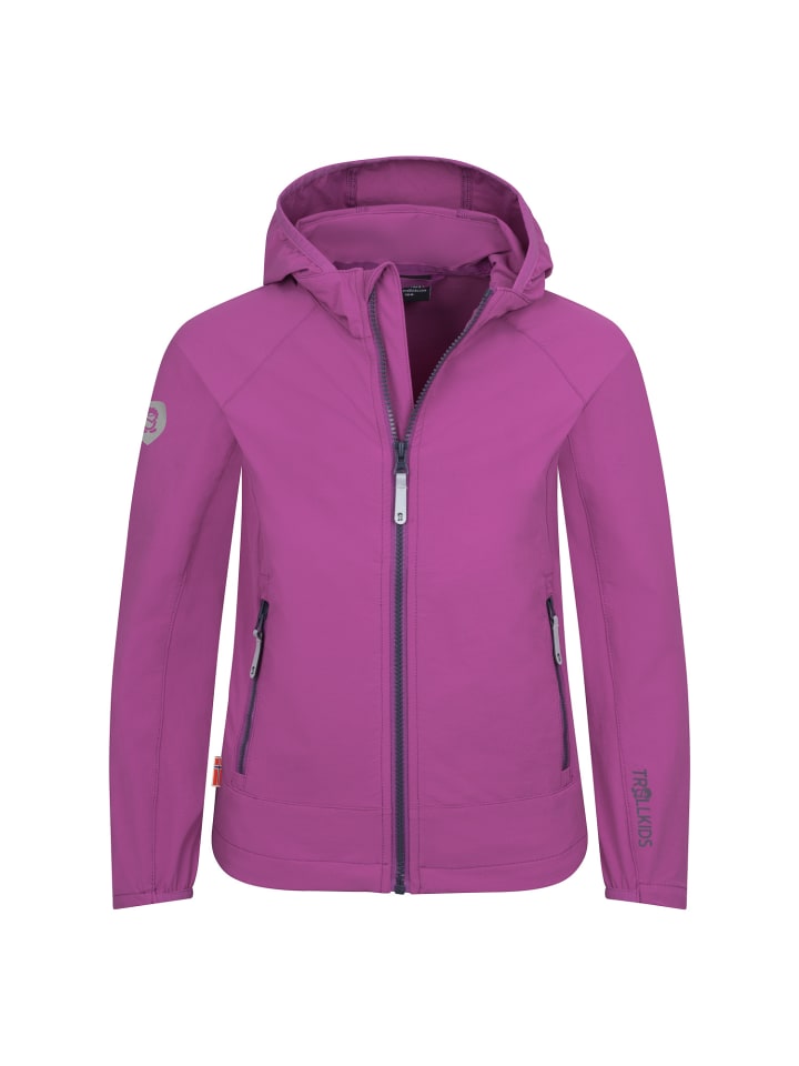 Softshelljacke Kvalvika in fresh berry/graphite
