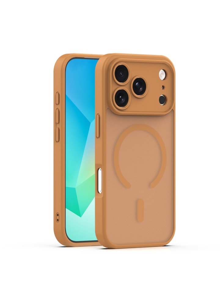 TFO Mag Matt Kompatibel mit  iPhone 18 Pro Max / 17 Pro Max in Braun