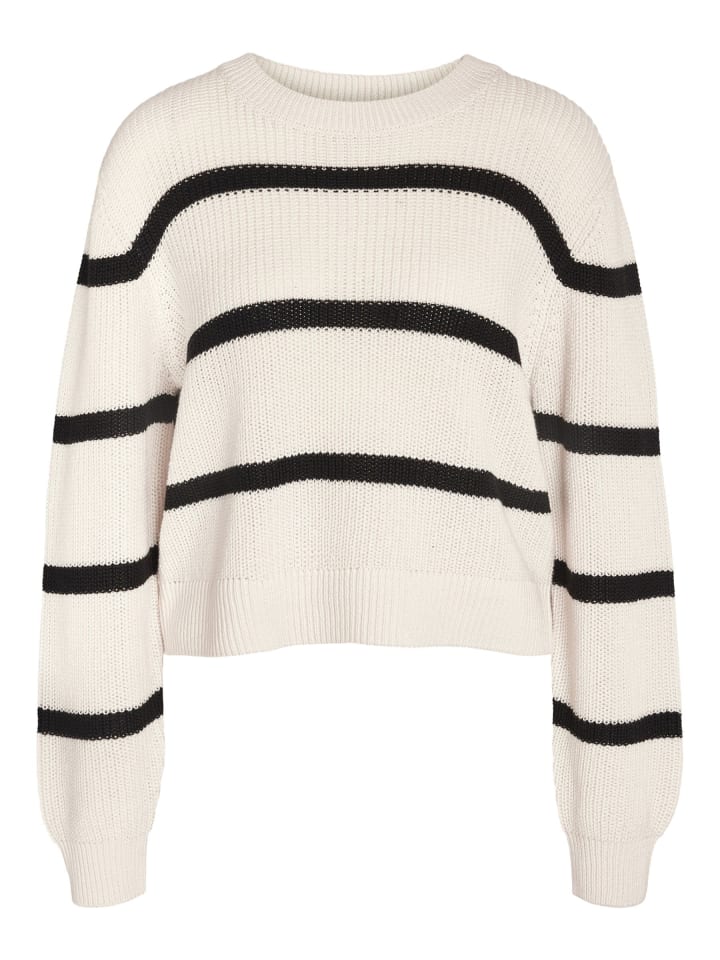 Strickpullover in Eggnog