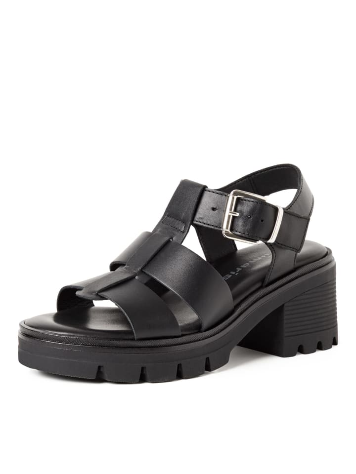 Römersandalen in Schwarz